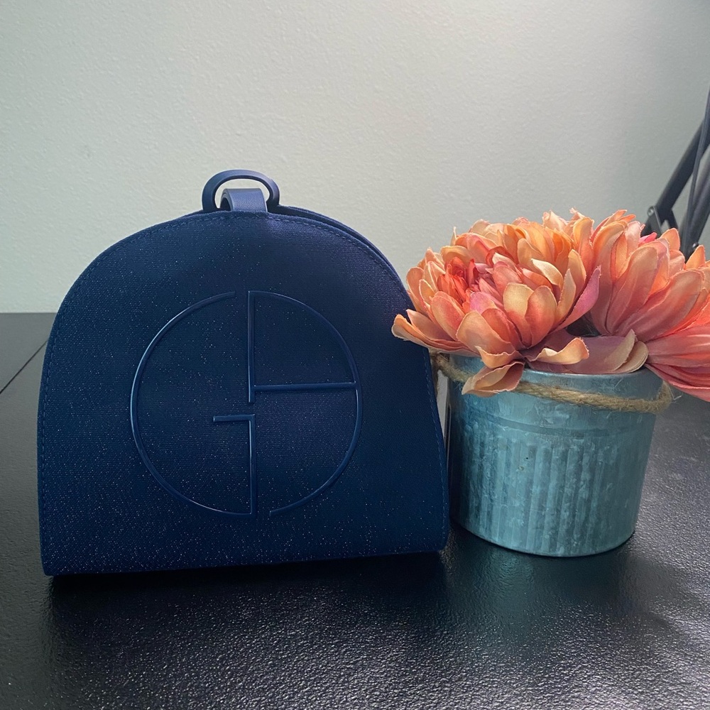 Navy Blue GIORGIO ARMANI Designer Handbag